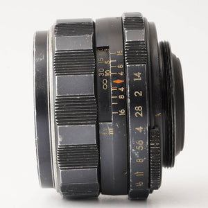 ペンタックス Pentax Asahi スーパータクマー Super Takumar 50mm F1.4 前期 8枚玉 M42 マウント