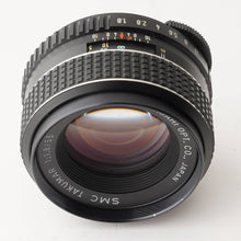 画像をギャラリービューアに読み込む, ペンタックス Pentax Asahi SMC タクマー TAKUMAR 55mm F1.8 M42マウント

