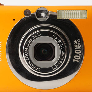 キヤノン Canon IXY DIGITAL 110 IS オレンジ コンパクトデジタルカメラ