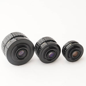 Pentax SMC PENTAX-110 24mm f.2.8 / 50mm f/2.8 / 18mm f/2.8 / AF-130P Flash / Winder II / Auto 110 Super