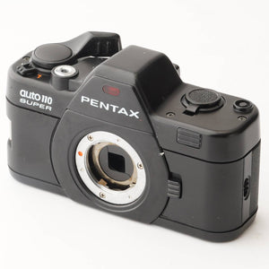 Pentax SMC PENTAX-110 24mm f.2.8 / 50mm f/2.8 / 18mm f/2.8 / AF-130P Flash / Winder II / Auto 110 Super