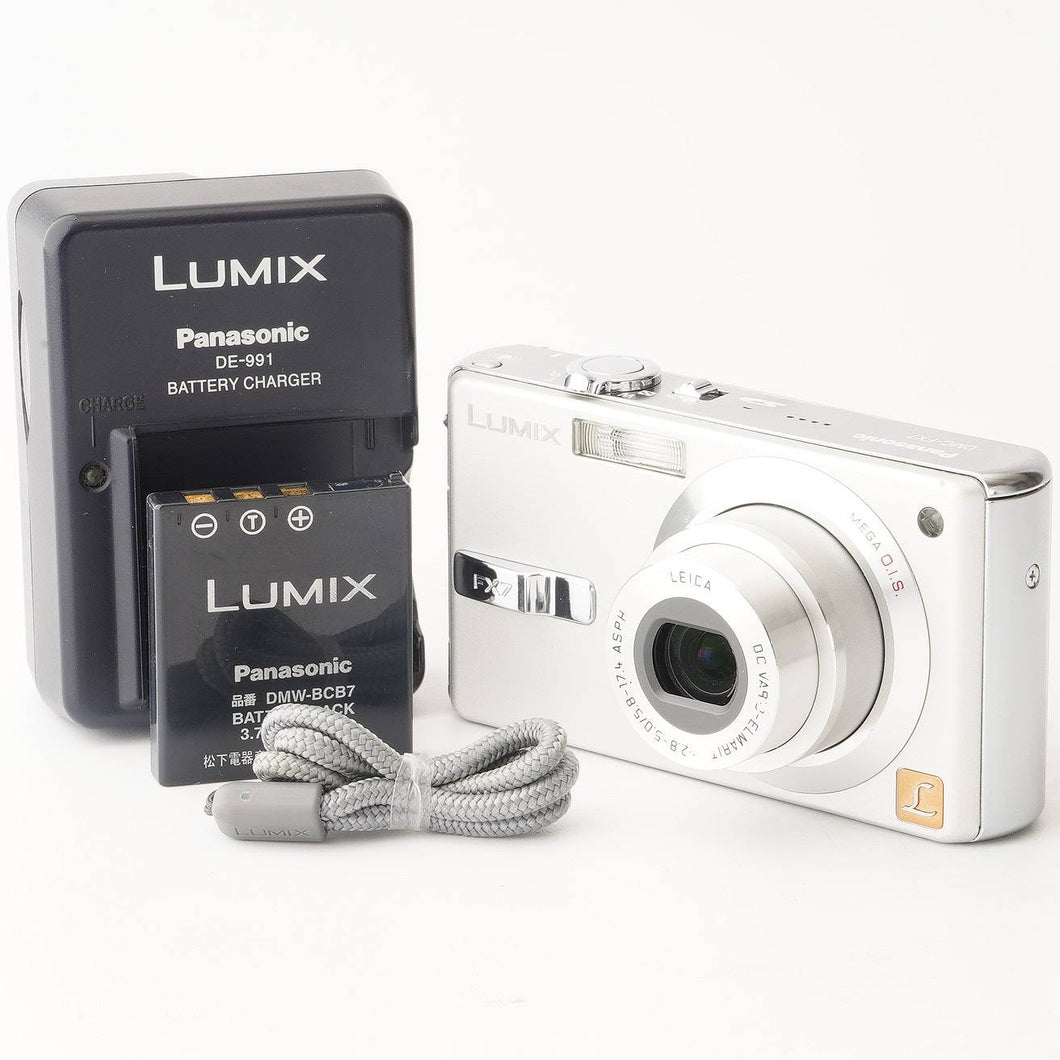Panasonic LUMIX DMC-FX7 Silver Compact Digital Camera