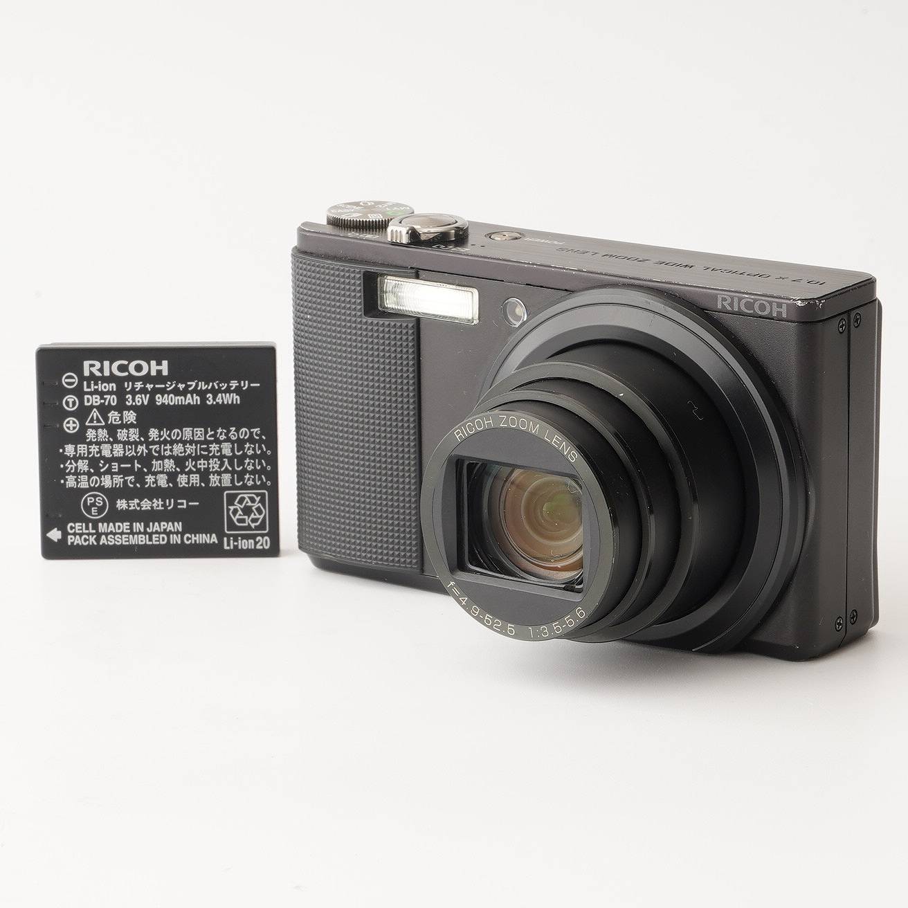 RICOH リコー CX2 ブラック デジカメ リコー RICOH CX2 オールドデジカメ コンデジ