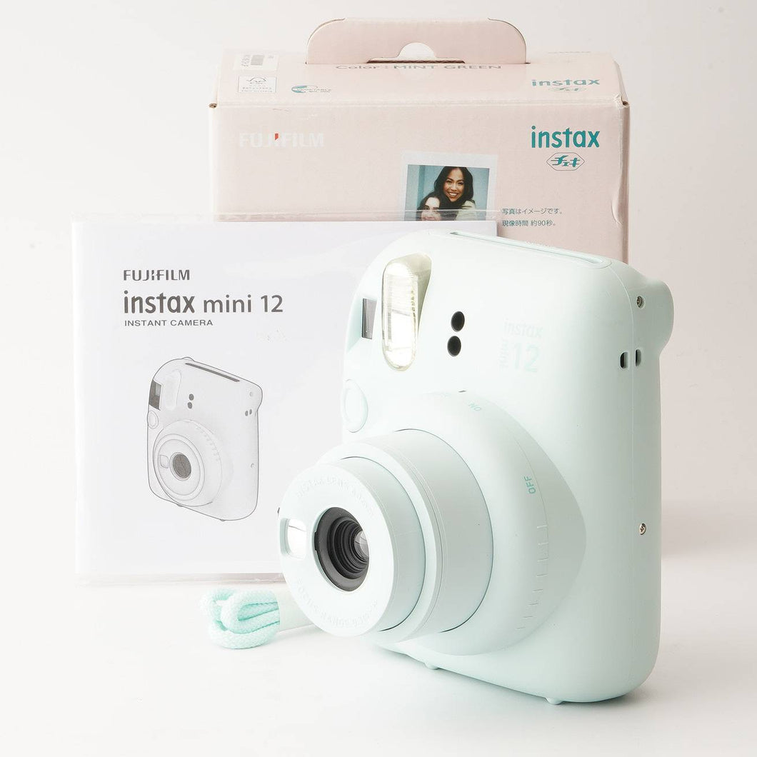 富士フイルム Fujifilm チェキ instax mini 12 ミントグリーン