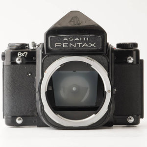 Pentax 6x7 Eye Level Mirror up / Super-Multi-Coated TAKUMAR 6X7 105mm f/2.4