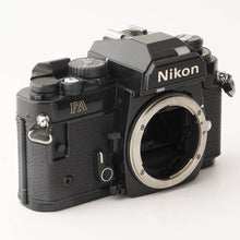 画像をギャラリービューアに読み込む, ニコン Nikon FA ボディ 35mm 一眼レフフィルムカメラ
