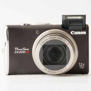 キヤノン Canon PowerShot SX200 IS ブラック 12x 光学ズーム
