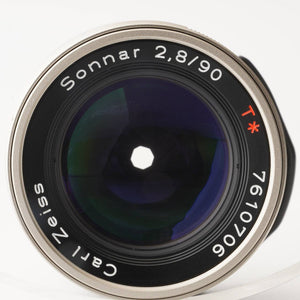 コンタックス Contax カールツァイス Carl Zeiss ゾナー Sonnar 90mm F2.8 T* コンタックスG1 G2用