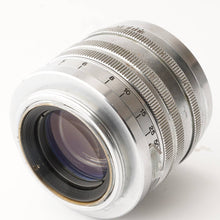 画像をギャラリービューアに読み込む, キヤノン Canon Serenar 50mm F1.8 ライカ L39マウント
