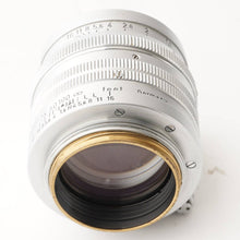 画像をギャラリービューアに読み込む, ライカ Leica Ernst Leitz GmbH Wetzlar ズマリット Summarit 5cm 50mm F1.5 L39 マウント
