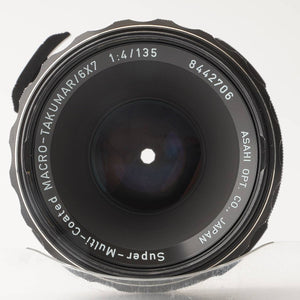 ペンタックス Pentax Asahi SMC MACRO- タクマー TAKUMAR 6x7 135mm F4