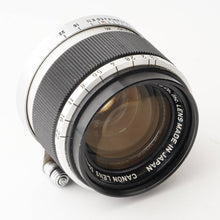 画像をギャラリービューアに読み込む, キヤノン Canon 50mm F1.8 ライカ L39マウント

