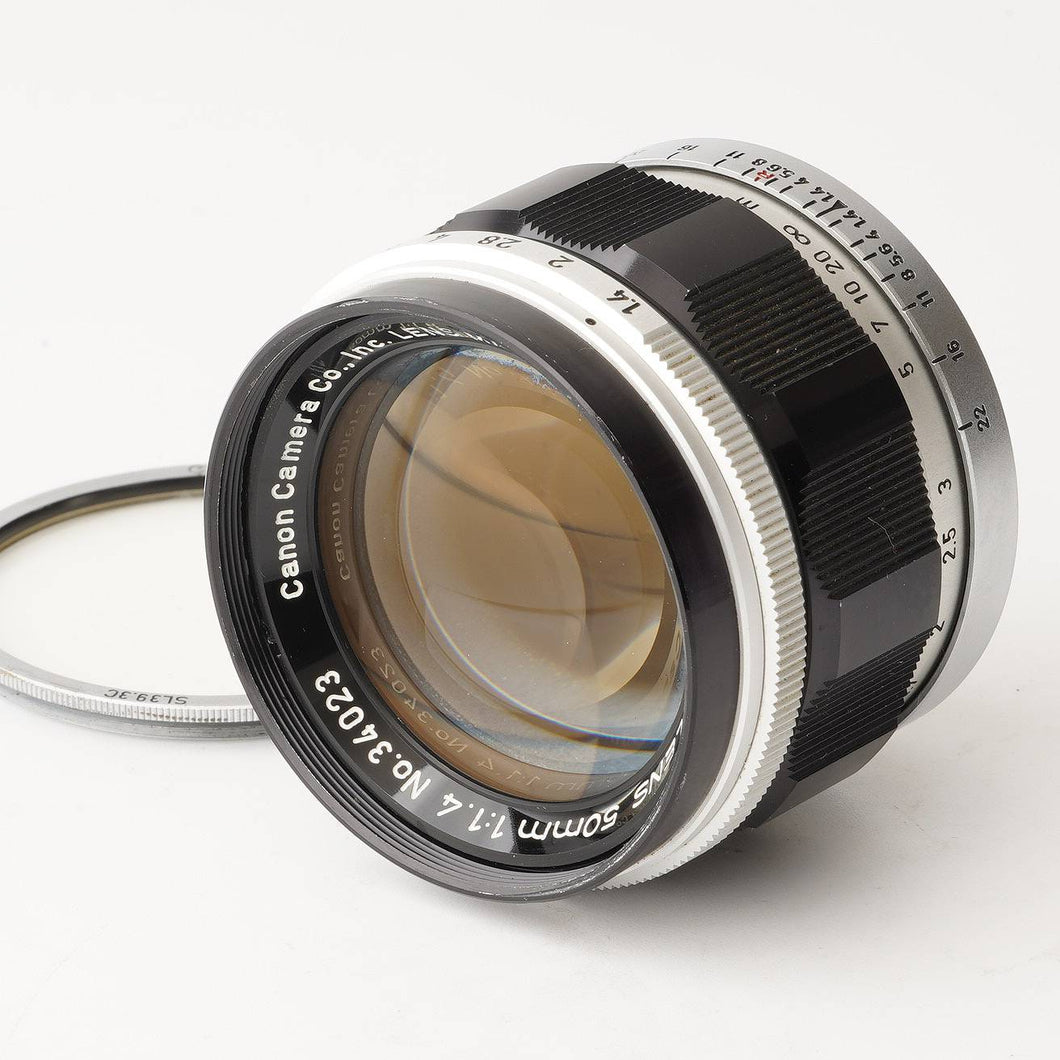 Canon 50mm f/1.4 Leica screw mount