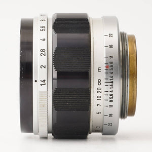 Canon 50mm f/1.4 Leica screw mount