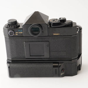 Canon F-1 Later Model / Canon Lens FD 28mm f/2.8 Power Winder F