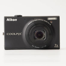 Load image into Gallery viewer, Nikon COOLPIX S6100 Noble Black 7x WIDE
