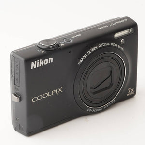 Nikon COOLPIX S6100 Noble Black 7x WIDE