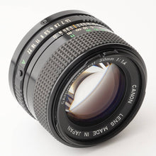 画像をギャラリービューアに読み込む, キヤノン Canon New FD 50mm F1.4
