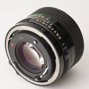 キヤノン Canon New FD 50mm F1.4