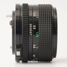 画像をギャラリービューアに読み込む, キヤノン Canon New FD 50mm F1.4
