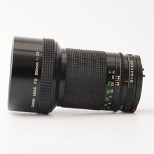 画像をギャラリービューアに読み込む, キヤノン Canon New FD 200mm F2.8
