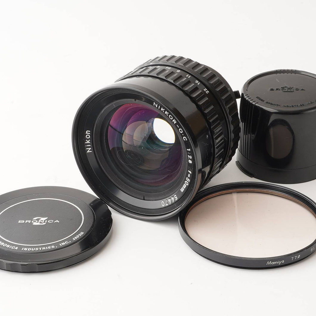 Nikon NIKKOR-O・C 50mm f/2.8 For Zenza Bronica S SII