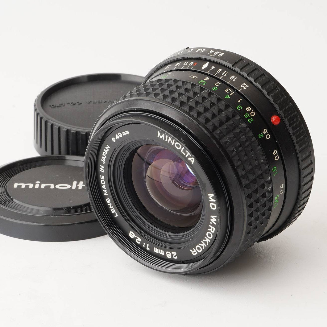 ミノルタ Minolta MD W.ROKKOR 28mm F2.8