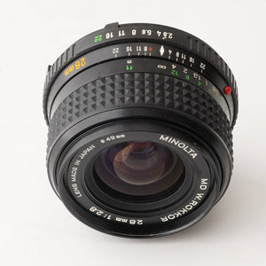 ミノルタ Minolta MD W.ROKKOR 28mm F2.8
