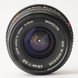 ミノルタ Minolta MD W.ROKKOR 28mm F2.8