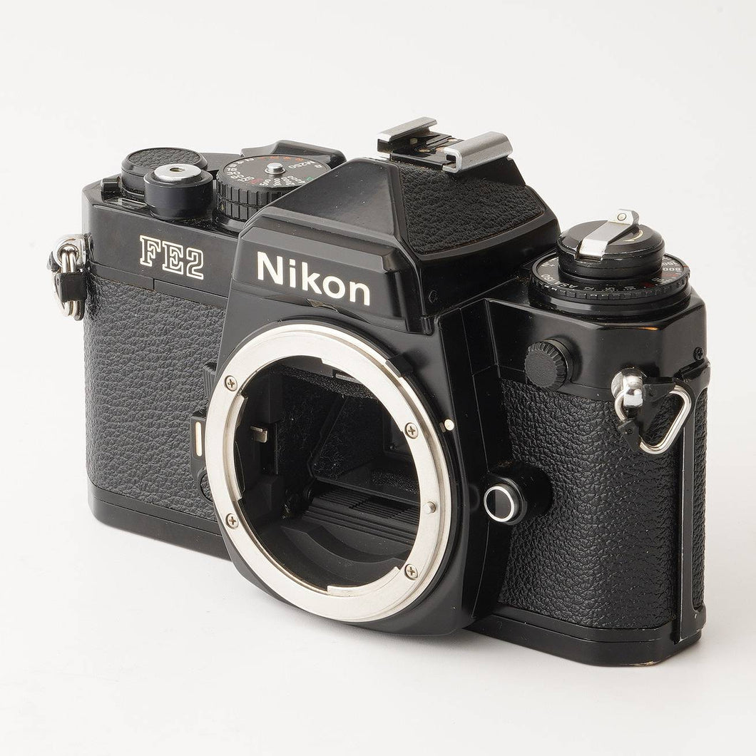 ニコン Nikon FE2 ブラック ボディ 35mm 一眼レフフィルムカメラ