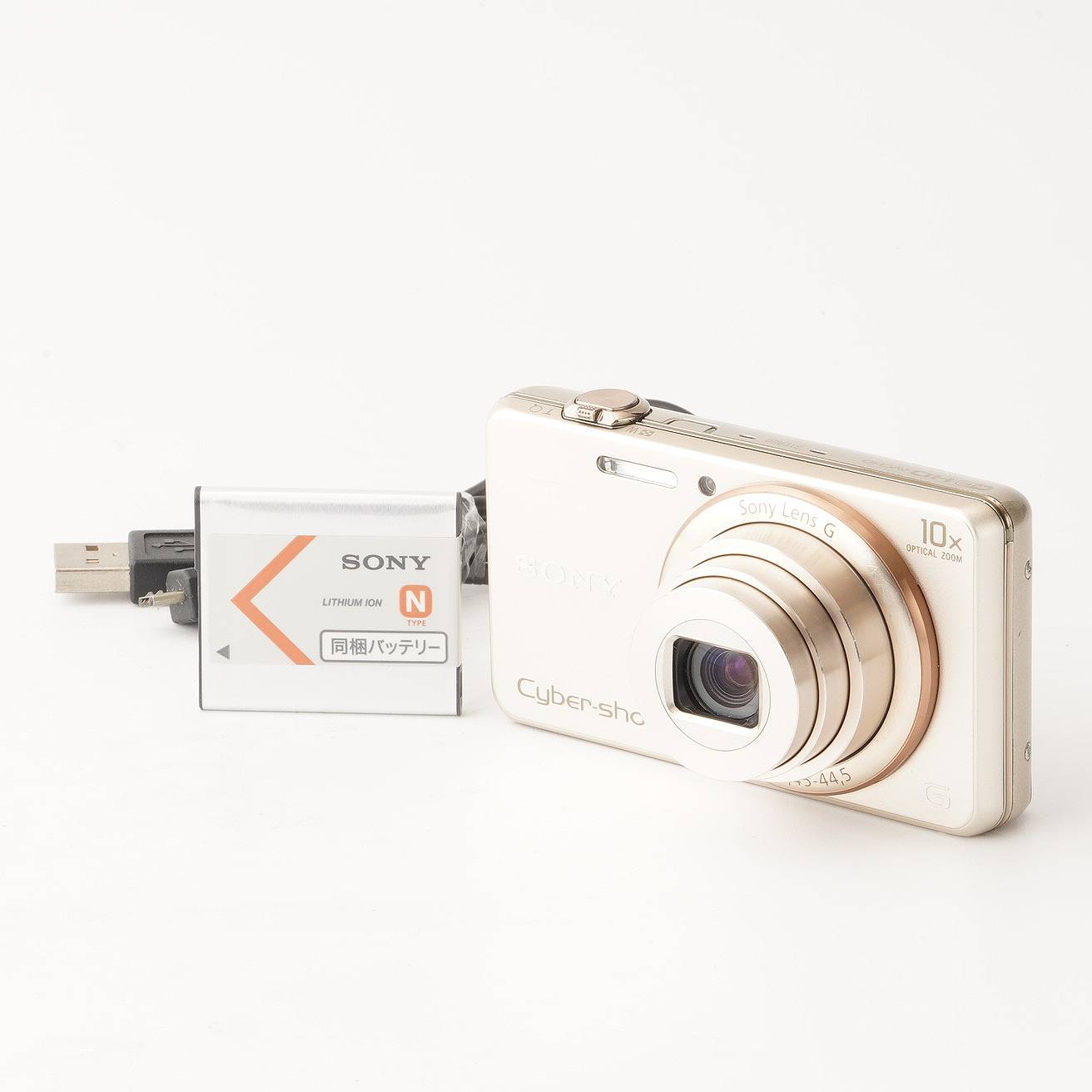 ソニー SONY サイバーショット Cyber-shot DSC-WX200 ゴールド 10x