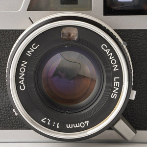 Canon Canonet QL17 G-III QL / Canon Lens 40mm f/1.7