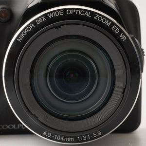 ニコン Nikon COOLPIX L810 ブラック 26x 光学ズーム 広角