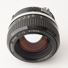 画像をギャラリービューアに読み込む, ニコン Nikon Ai NIKKOR 55mm F1.2 Fマウント
