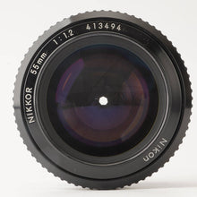 画像をギャラリービューアに読み込む, ニコン Nikon Ai NIKKOR 55mm F1.2 Fマウント
