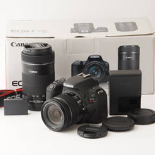 Load image into Gallery viewer, Canon EOS Kiss X9 / EF-S 18-55mm f/4-5.6 IS STM / EF-S 55-250mm f/4-5.6 IS STM
