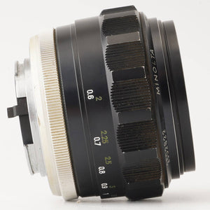 Minolta MC Rokkor PG 58mm f/1.2