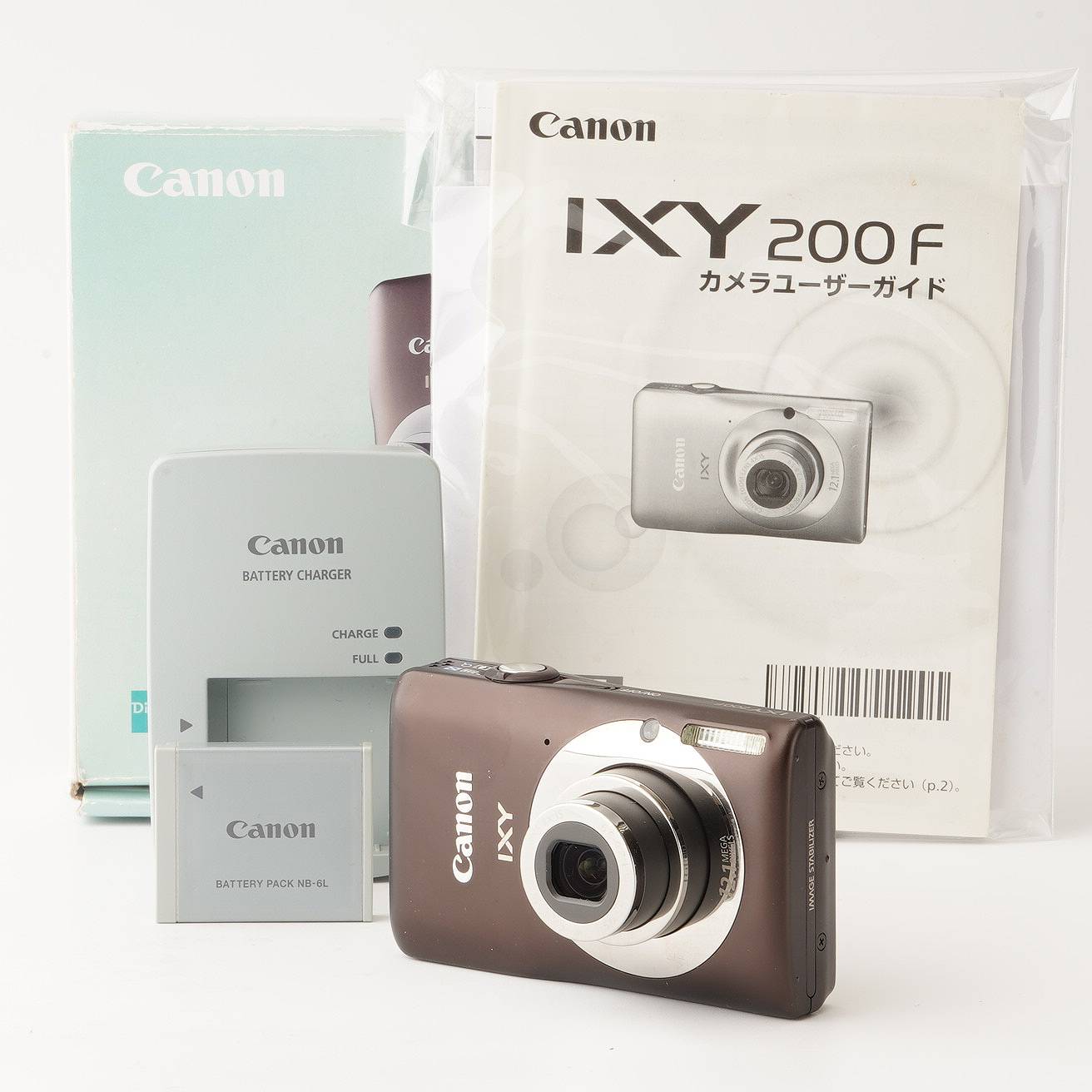 Canon IXY ブラウン デジタルカメラ 動作未確認 Canon IXY PC-1469