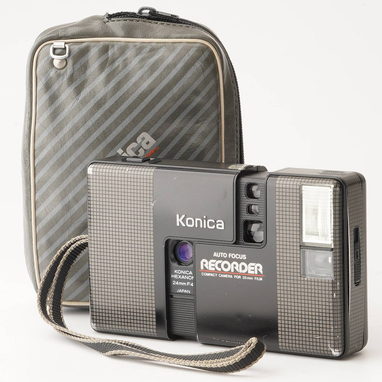 フィルムカメラ KONICA AUTO FOCUS RECORDER コニカ Konica Auto Focus Recorder レコーダー Hexanon 24mm F4