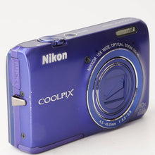 Load image into Gallery viewer, Nikon COOLPIX S6300  Stylish Blue
