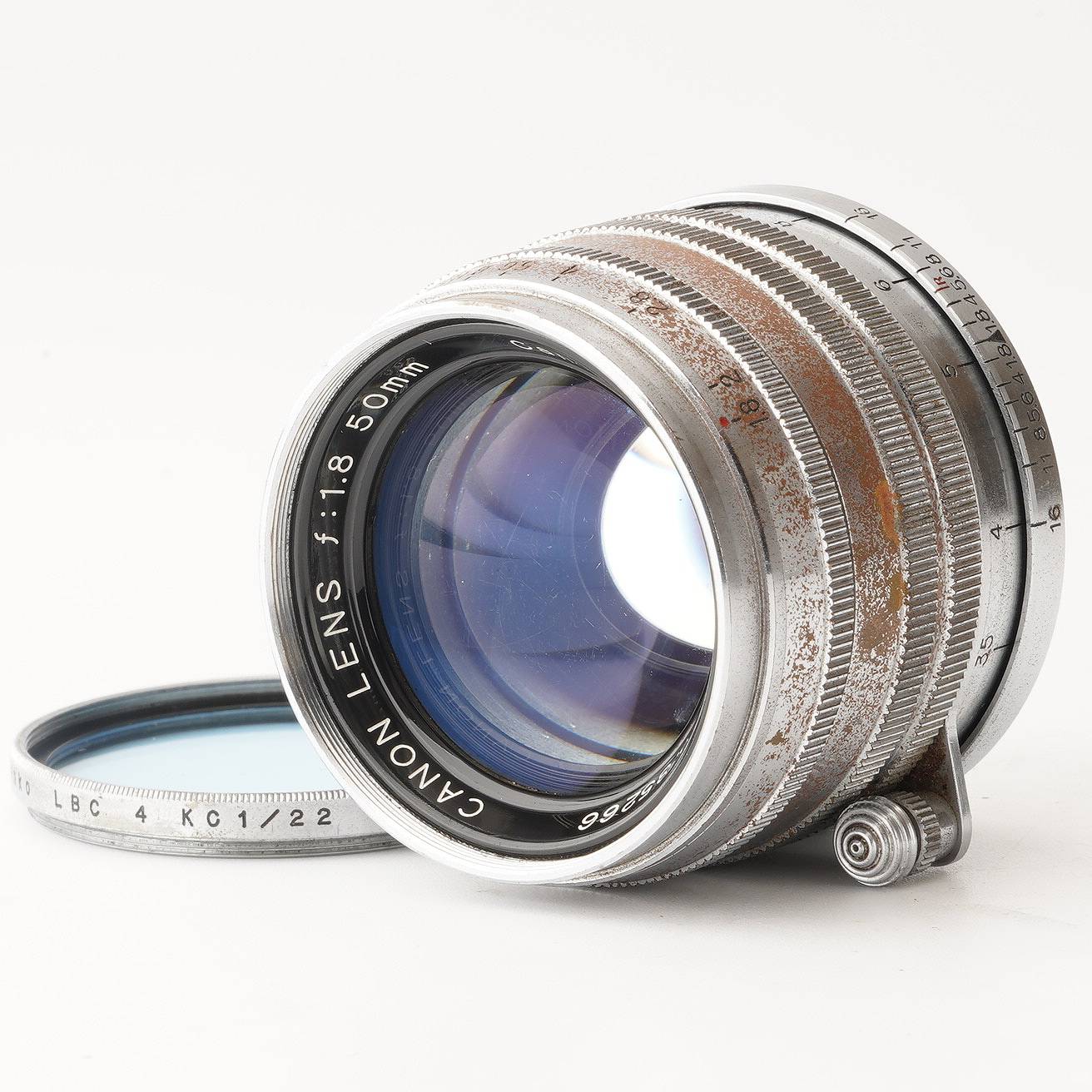 Canon LENS 50mm 1.8 ライカ L39マウント キヤノン Canon 50mm F1.8 ライカ L39マウント – Natural Camera