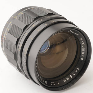Sankyo KOHKI W-KOMURA 35mm f/2.5 M42 Mount