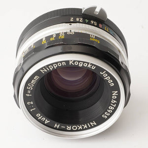ニコン Nikon 非Ai NIKKOR-H Auto 50mm F2 Fマウント
