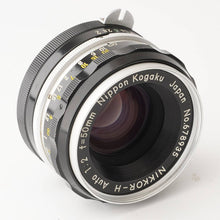 画像をギャラリービューアに読み込む, ニコン Nikon 非Ai NIKKOR-H Auto 50mm F2 Fマウント

