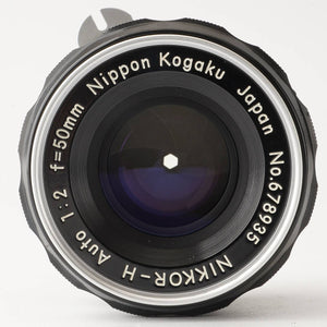 ニコン Nikon 非Ai NIKKOR-H Auto 50mm F2 Fマウント
