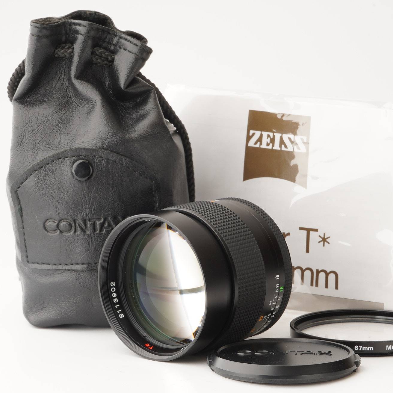 コンタックス CONTAX Planar T* 85mm F1.4 MMJ CONTAX】Planar T* 85mm F1.4 MMJ [Y/C] – 東京CAMERA