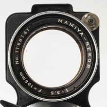 Load image into Gallery viewer, Mamiya MAMIYA-SEKOR 105mm f/3.5 for Mamiya C220 C3 C33 C330
