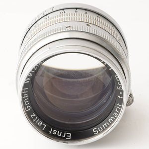 Leica Ernst Leitz GmbH Wetzlar Summarit 5cm 50mm f/1.5