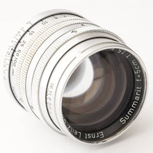 Load image into Gallery viewer, Leica Ernst Leitz GmbH Wetzlar Summarit 5cm 50mm f/1.5

