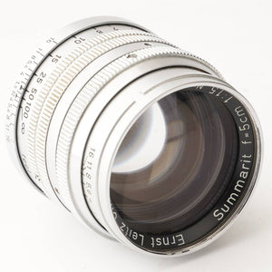 Leica Ernst Leitz GmbH Wetzlar Summarit 5cm 50mm f/1.5